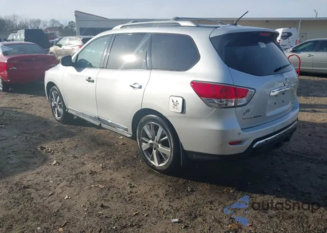 2013 Nissan Pathfinder Platinum from USA, damaged, VIN 5N1AR2MM6DC638336